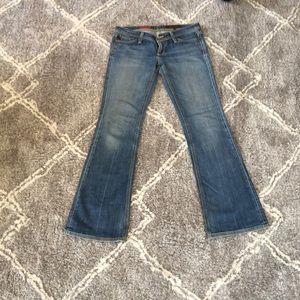AG jeans size 27R. Merlot brand